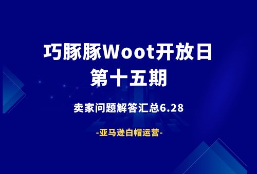 巧豚豚WOOT开放日第15期：卖家提问FAQ汇总